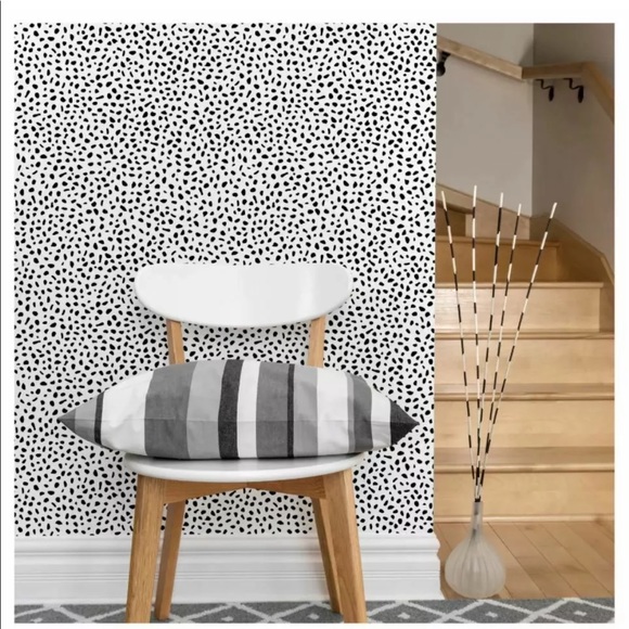 Opalhouse Wall Decor | Opalhouse Black White Dot Peel Stick Wallpaper
